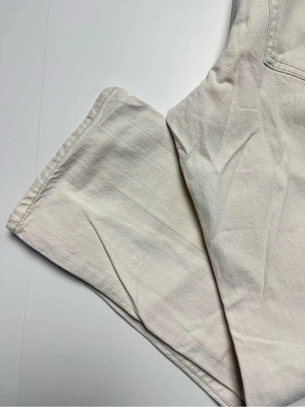 Converse One Star Men's Cream Vintage Straight-Leg denim Jeans